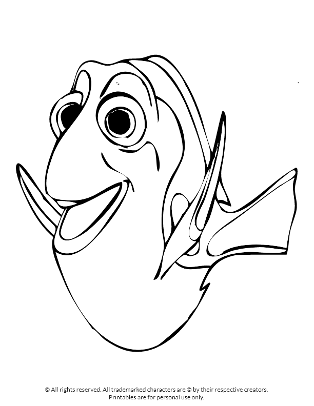 Dory Coloring