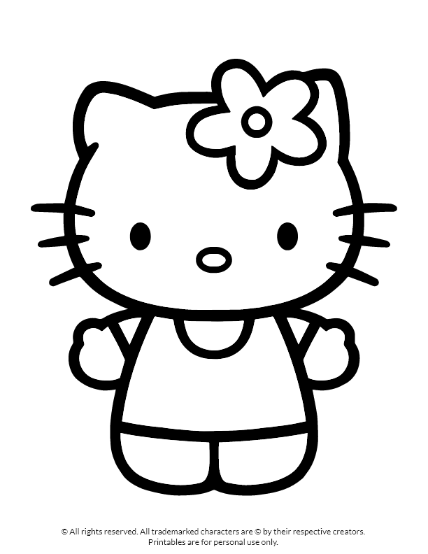 Hello Kitty with Flower