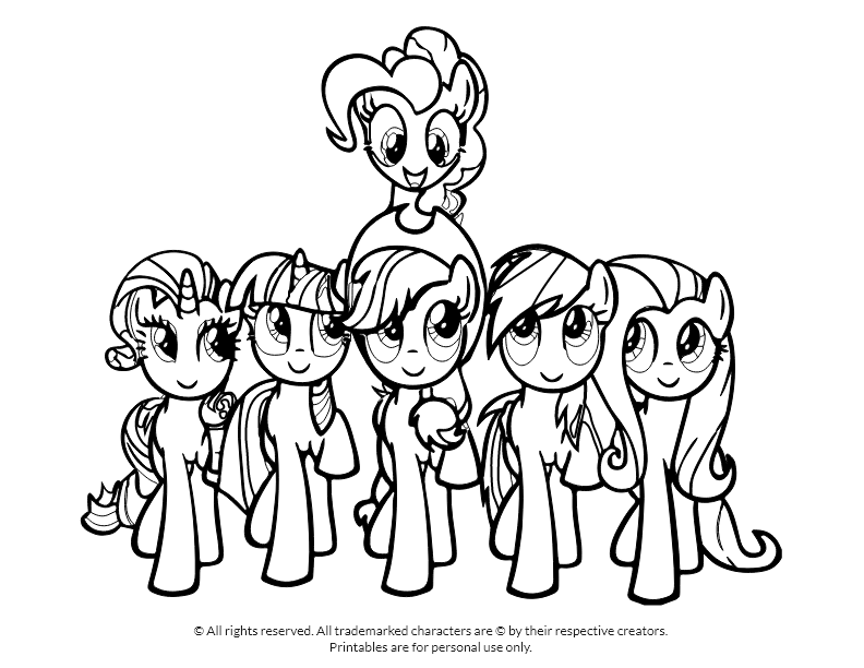 Friendship is Magic Coloring